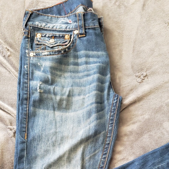 black true religion skinny jeans